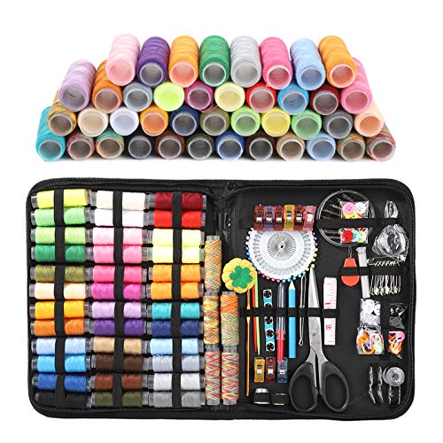 Balight 200+ PCS Premium Sewing Supplies, 41 XL Thread Spools 30 Sewing Needles 2 PCS DIY Needle Felting Applique Molds Portable Sewing Accessories Craft Tool for Home, Travel, Beginner, Adults - Thumbnail 4