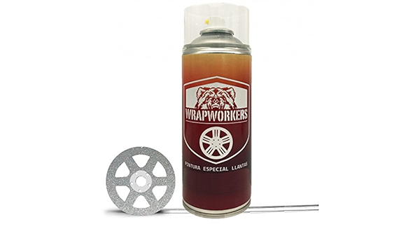 WrapWorkers Spray Pintura Coche Aluminio Metalizado (Color ...