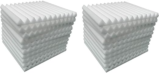 20pcs Aislante Acustico Pared De Algodon Material De Esponja De