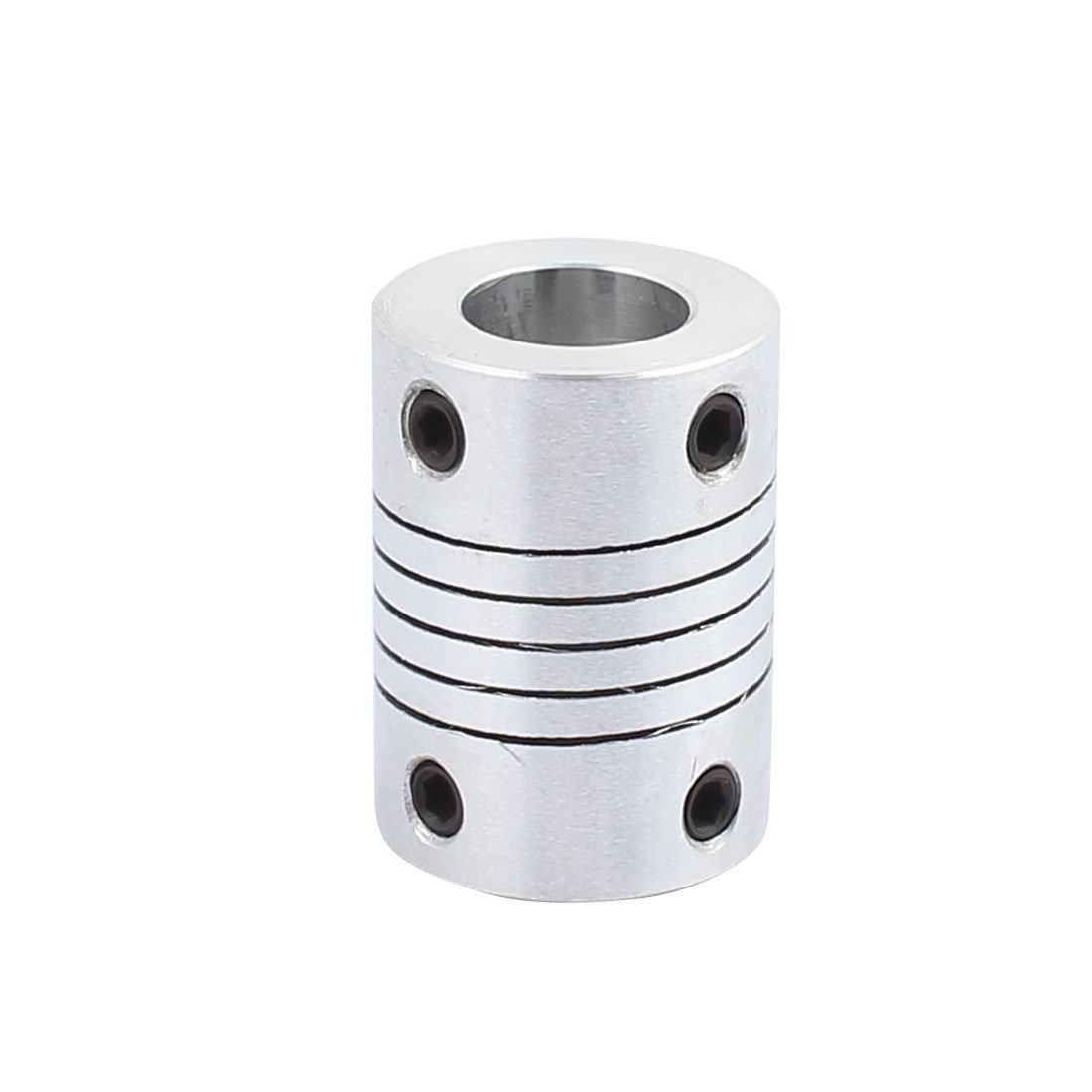 sourcing map 10mm to 10mm Shaft Coupling 25mm Length 19mm Diameter Stepper Motor Coupler Aluminum Alloy Joint Connector for 3D Printer CNC Machine DIY Encoder