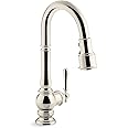 KOHLER 99261-SN Artifacts Kitchen Sink Faucet, 16.00 x 4.31 x 8.50 inches, Polished Nickel