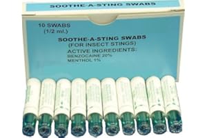 Soothe-A-Sting Swabs (Box of 10)