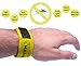 NEOR 100% ALL Natural Insect Mosquito Repellent Active Bracelet with 4 Refills! Easy To Use and Safe for Kids with no Spray, no Deet. (Yellow)
