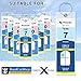 Cruise Tags, Narrow Luggage Etag Holder Zip Seal Steel Loops for Royal Caribbean and Celebrity Cruises 8 Pack