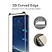 Galaxy S8 Screen Protector,S8 Glass Screen Protector,Linycase [Case Friendly] [Anti-Fingerprint] [Anti-Scratch] Tempered Glass Screen Protector for Samsung Galaxy S8-Black