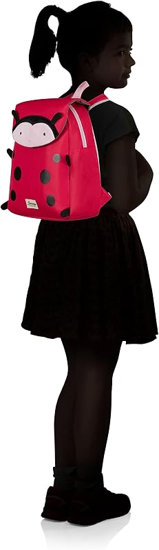 Happy Sammies Eco - Sac à dos pour enfants S +, 32 cm, 11 L, Red (Ladybug Lally)