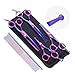 HAVARGO Dog Grooming Scissors, Heavy Duty Stainless Steel, Round Top Pet Grooming Trimmer Kit - Thinning, Straight, Curved Shears - Comb, Dog Cat Shears for Full Body