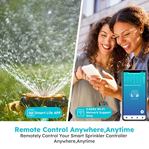 tolviviov Smart Sprinkler Controller, 8 Zone Smart Irrigation