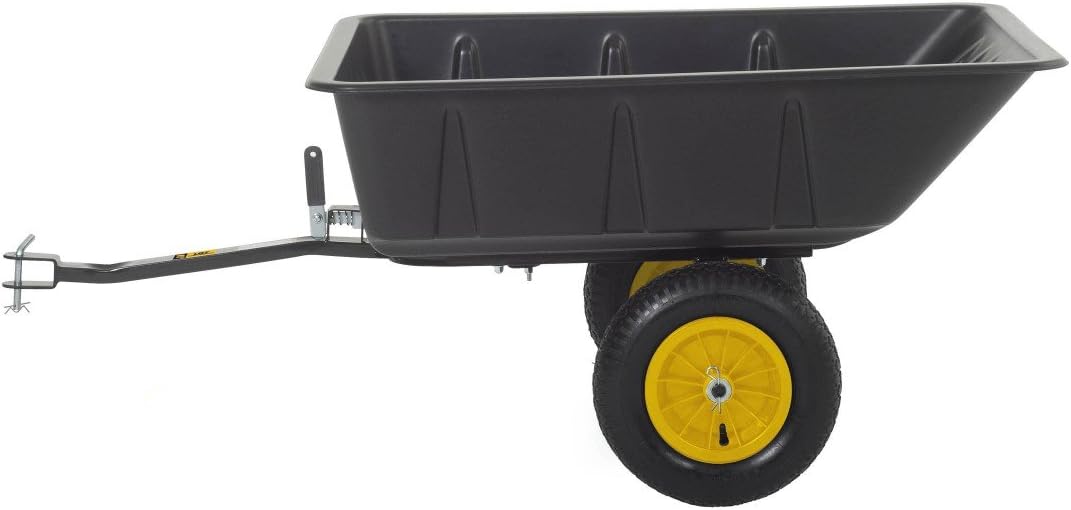 Polar Trailer 9393 LG7 Lawn and Garden Utility Cart, 65 x 31 x 28Inch 600 Lbs Load Capacity 10