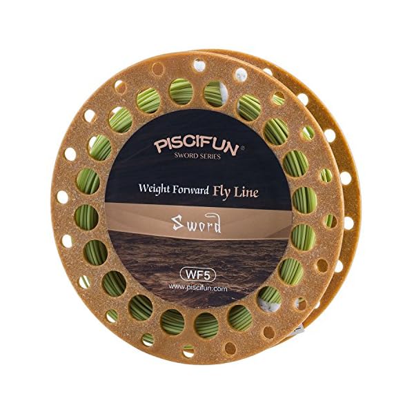 Piscifun-Sword-Weight-Forward-Floating-Fly-Fishing-Line-with-Welded-Loop-WF3-4-5-6-7-8wt-90-100FT