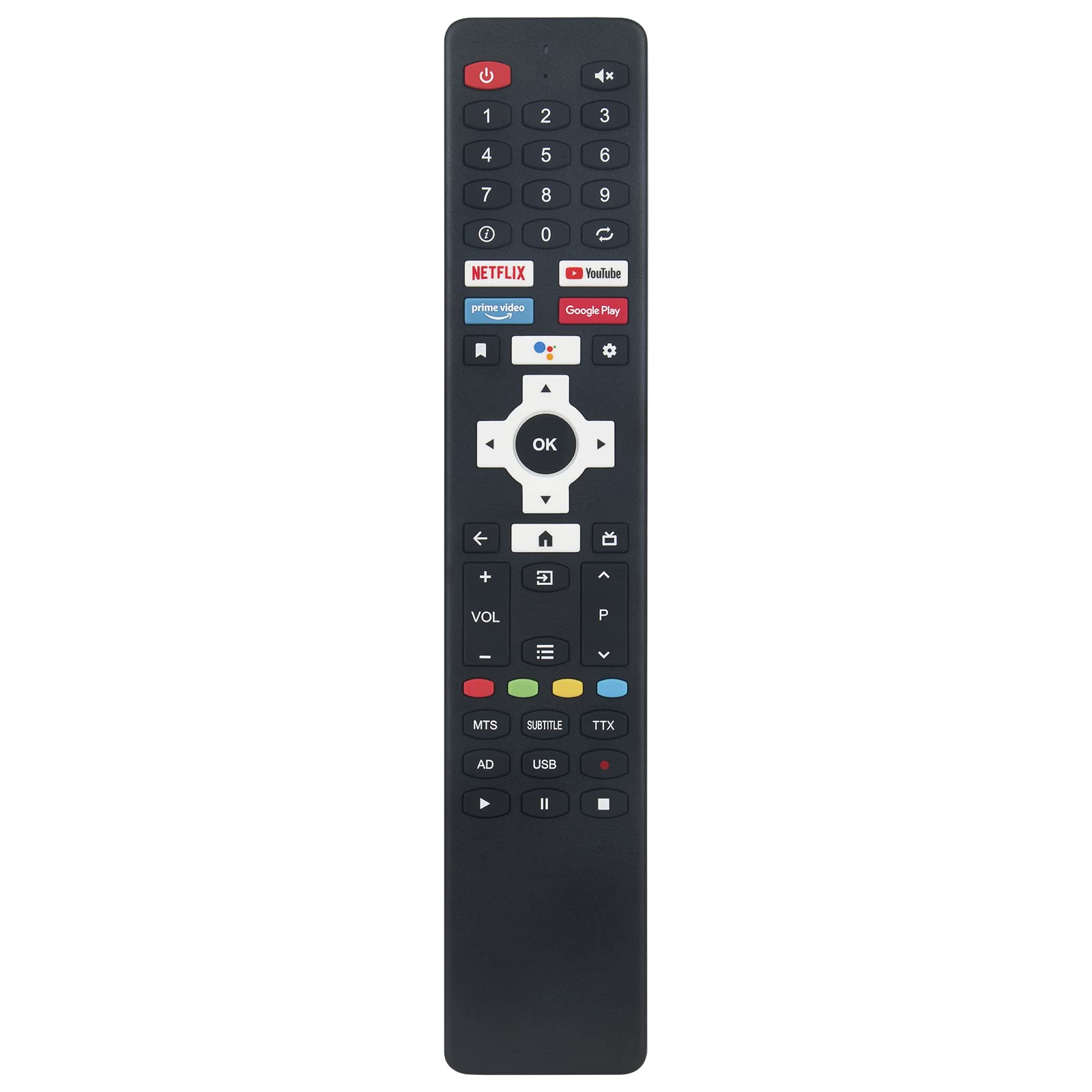 Replacement Universal Voice Remote Control Fit for KARBONN DYON Smart 32 AD-2 SHARP ECOSTAR CHALLENGE TV