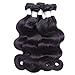 Belinda Hair 18 20 22inches Brazilian Body Wave Hair 3 Bundles Grade 7A Unprocessed 100% Virgin Hair Weave Human Hair Bundles Natural Color 95-100g/pc