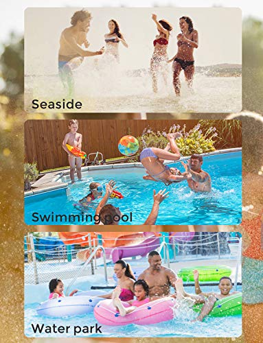 VICNOVA Water Guns for Kids, 3Pack Super Soaker Foam Water Blaster Shooter Summer Fun Outdoor Swimming Pool Games Toys for Boys Girls Adults