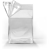 Fred HALF PINT Glass Milk Carton Creamer