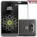LG G5 (Black) Screen Protector, Scarer 3D Full Cover Tempered Glass Screen Protector for LG G5,Anti-Scratch,Anti-Fingerprint,Bubble Free LG G5(Black)