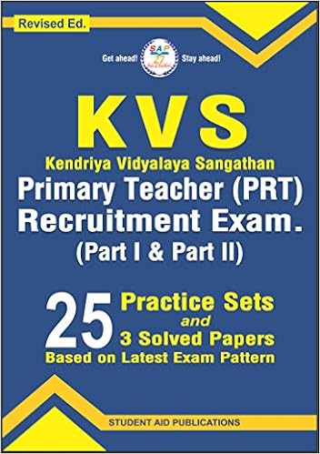 KVS Previous Year Paper with Solution