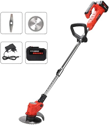 Cordless grass trimmer with metal blade Clearance