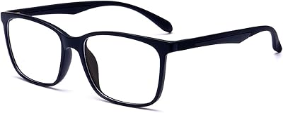 ANRRI Blue Light Blocking Glasses Lightweight Frame for Gaming & PC Use