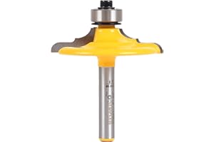 Yonico Cabinet Door Edge Router Bits Classical Euro Style 1/4-Inch Shank 12164q