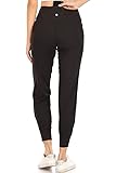 Leggings Depot Women's Printed Solid Activewear Jogger Track Cuff Sweatpants