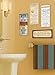 Stupell Home Décor My Aim Is To Keep This Room Clean ' Bathroom Wall Plaque, 7 x 0.5 x 17, Proudly Made in USA