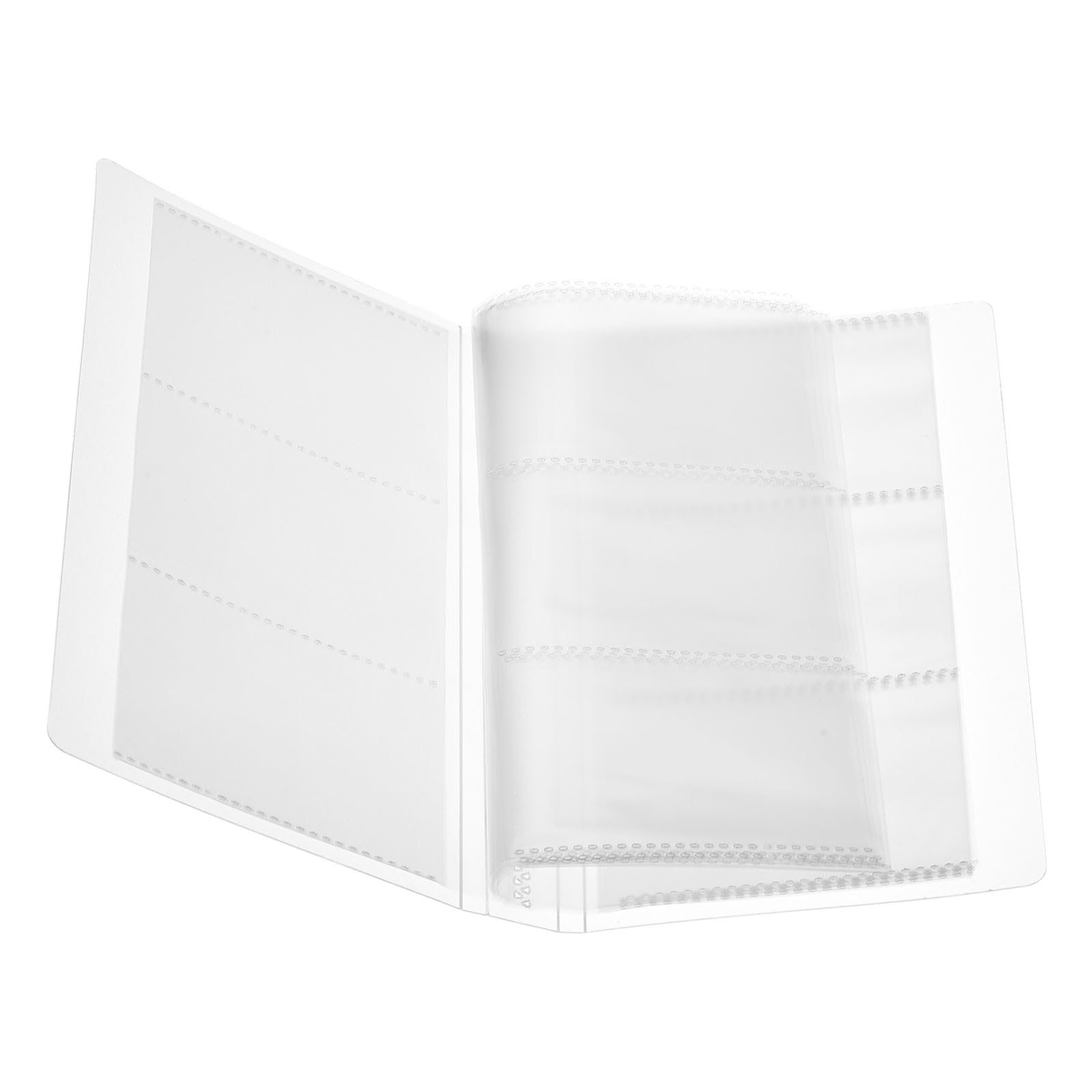 PATIKIL Transparent Jewelry Storage Book, Jewelry Organizer Storage Book with 84 Slots, Travel Jewelry Organizer for Travel Ring, Necklace, Bracelets, Studs