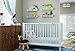 brightmaison Bambini Kids Bookshelf & Toy Storage Organizer, Wall Decor for Nursery & Kids Room, Wall Shelf Wood White