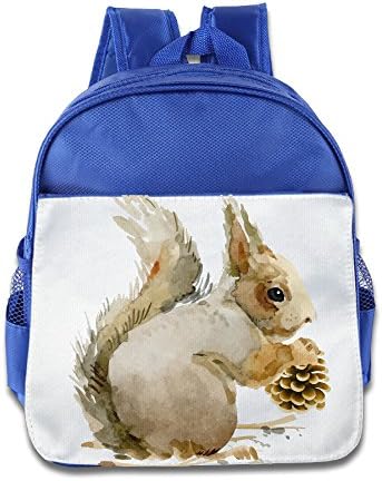 SquirrelPreschool Small Bag Cute For 1-3 Years Old School Class Small Class Baby Use 3-6 Year Old Kindergarten Use