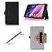 ProCase ASUS MeMO Pad 8 (ME181C) Case with Bonus Stylus Pen - Bi-Fold Stand Cover Case Exclusive for 2014 Version ASUS MeMO Pad 8 inch Tablet (ME181C), with Hand Strap, auto Sleep/Wake -Black