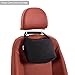 Front Dog Car Seat Covers- Black, Double Waterproof Nonslip - Universal Bucket Pet Seat Cover For Cars,Baby Athletes Pets car seat protector,Dog Car Seat Accessories,Easy Packing & Storage