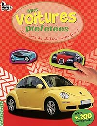 K7804/7 - Mes voitures préférées - Un livre de stickers super fun !