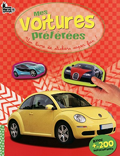 K7804/7 - Mes voitures préférées - Un livre de stickers super fun !