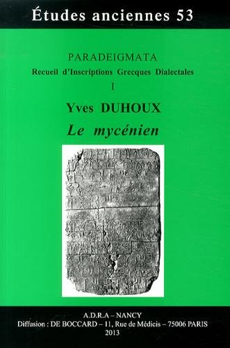 Le  mycénien