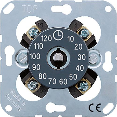 Jung 11120-20 Timer Opener/Closer 1-Pin 120 Minutes, Silber