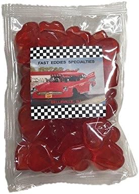 Translucent Red Acrylic Hearts for Vase Fillers Table Scatter Decoration (1) Pack Of 50 Hearts Valentine's Day Or Other Special Occasions