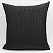 Famibay Decorative Soft Throw Pillow Cushion Covers for Sofa/Couch/Bed,Plain Square Pillow Case Cushion Cover 22 x 22 (22