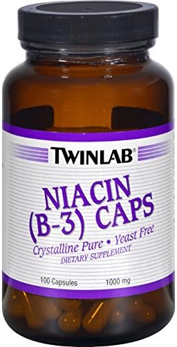 TWINLAB NIACIN (B-3) 1000MG, 100 CAP
