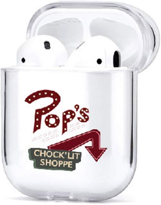 rolalo Riverdale Airpods 1&2 Case, Silicone 3D Cute Cartoon Stranger Things Airpods Cover Protective Cases for Teens Kids(H05)