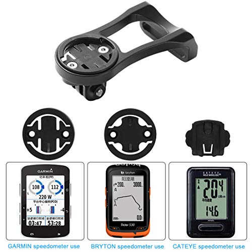 Together-life Out Front Combo Bicycle Computer Mount Adjustable Bike Stem Extension Holder Handlebar Mount for GPS Cycling | Gopro Sports Camera | Garmin Edge
