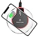 Wireless Charger, Wireless Charging Pad QI for Apple iPhone 8/8 Plus, iPhone X, Samsung Note 8, S8/S8 Plus/S7/S7 Edge/S6, Nexus 7/6/5/4(2013), Nokia Lumia 920, LG Optimus Vu2, Wireless Charger (Black)