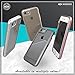 iPhone 7 Case, X-Doria EverVue Series - Cool, Slim, and Stylish Protection, Clear Impact Resistant Case for Apple iPhone 7, [Space Gray]