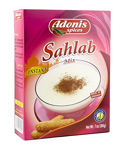 Adonis Sahlab 7oz (200g) Authentic Lebanese Mix