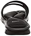 NIKE Women's Ultra Comfort Slide Sandal, Black/White/Black, 7 B(M) US