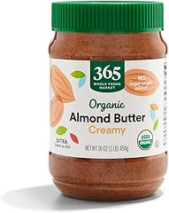365 by Whole Foods Market, Organic Creamy Almond Butter, 16 Ounce