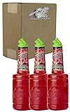 Finest Call Premium Watermelon Fruit Puree Drink Mix, 1 Liter Bottle (33.8 Fl Oz), Pack of 3