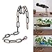 DAYSUP novelty magic wine bottle holder Floating steel link chain wine bottle rack/holder