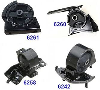 Amazon.com: For: 1993-1997 GEO Prizm 1.6L Motor & Trans Mount for Auto