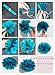 Furuix 8pcs White Mixed Cream Tissue Paper Pom Pom Paper Flower Pom for Baby Shower Wedding Birthday Celebration Table Wall Decoration