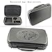SmilePowo Waterproof Portable Travel Bag，Carrying Case for GoPro Hero6，5 Black,Hero (2018),Hero 5,4,3,Hero Session,GoPro Fusion，Sports Action Camera - Large