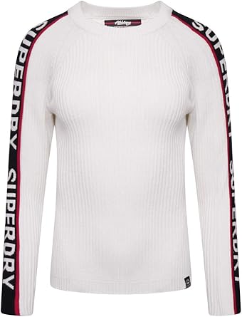 superdry cream jumper